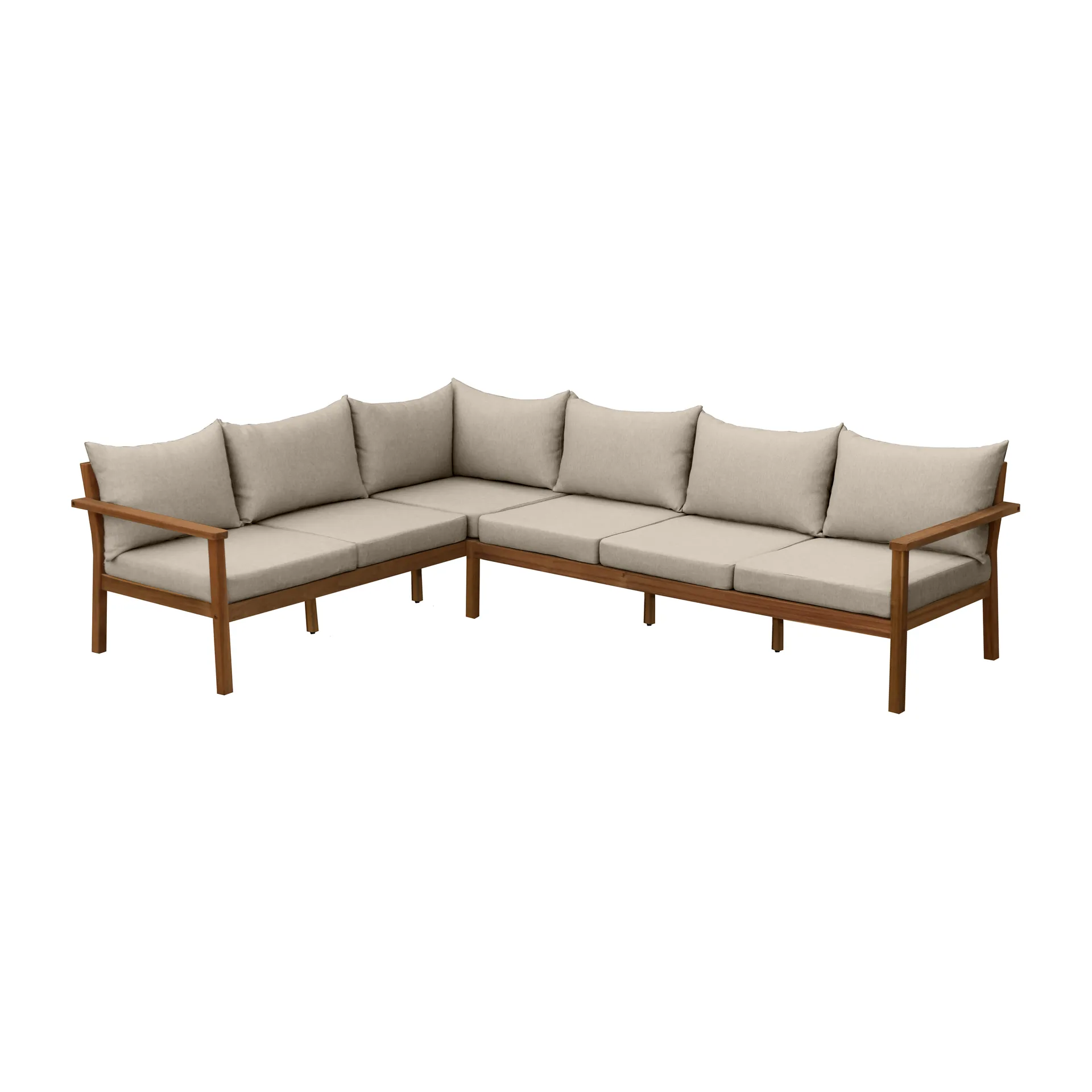 Stockaryd hörnsoffa teak/beige,  1898