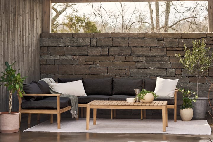 Stockaryd hörnsoffa teak/dark grey 1898