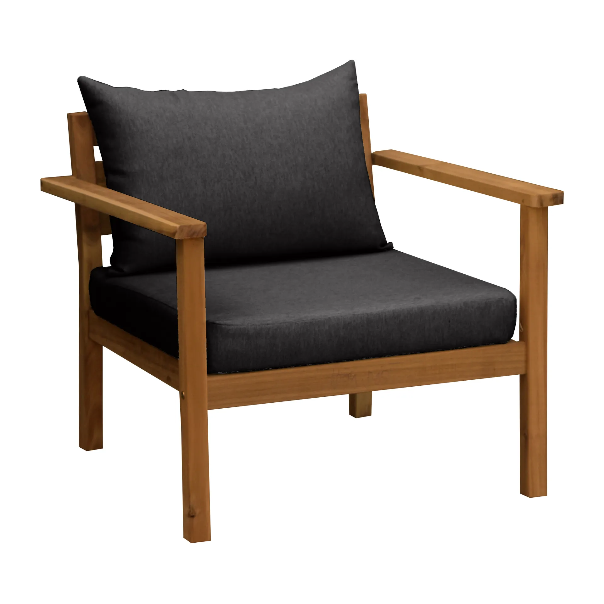 Stockaryd loungefåtölj teak/dark grey,  1898