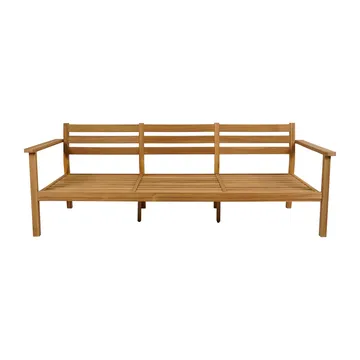 Stockaryd soffa 3-sits teak/dark grey - 1898