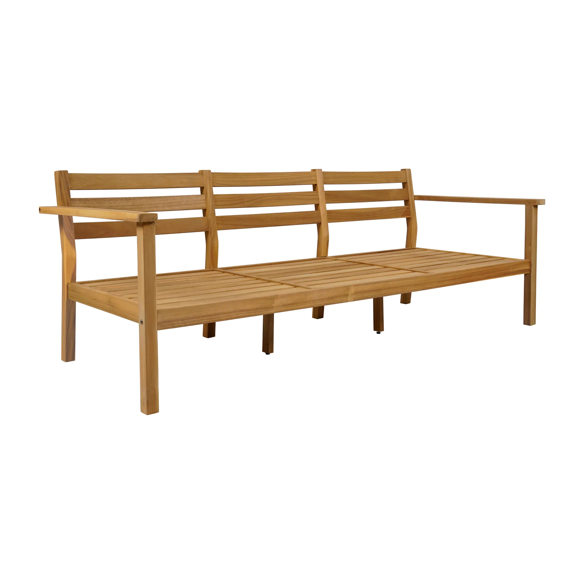 Stockaryd soffa 3-sits teak/dark grey,  1898