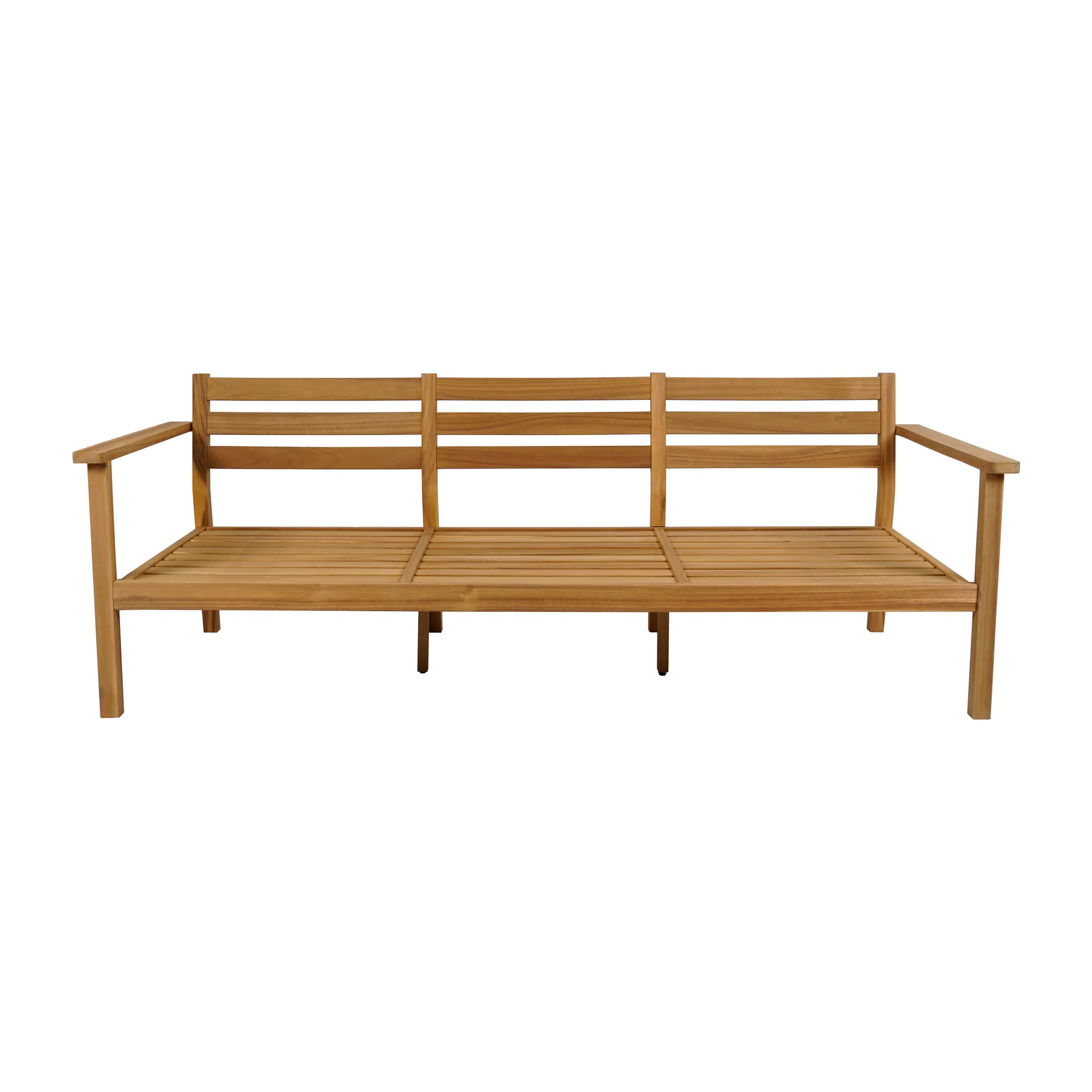 Stockaryd soffa 3-sits teak/dark grey 1898