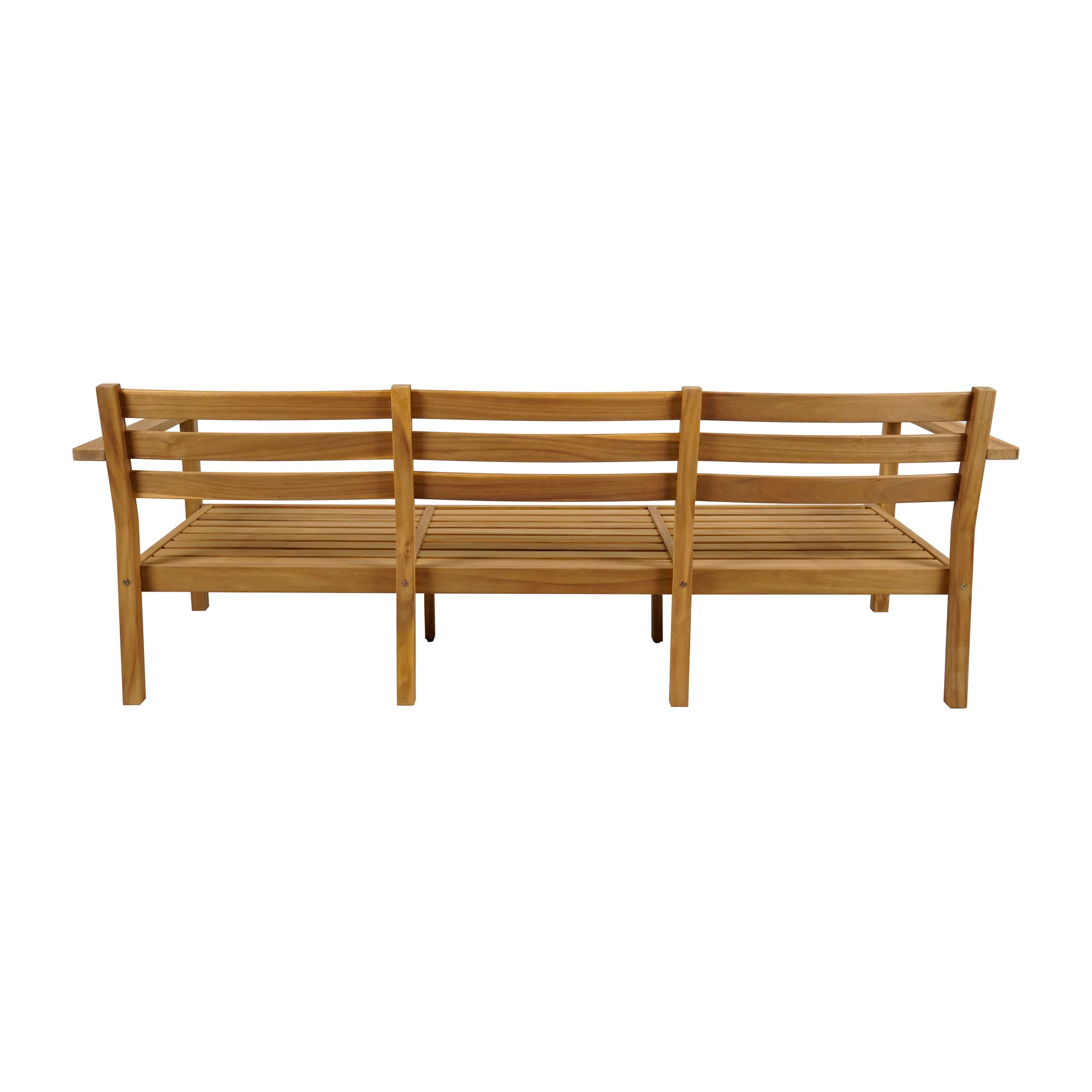 Stockaryd soffa 3-sits teak/dark grey 1898