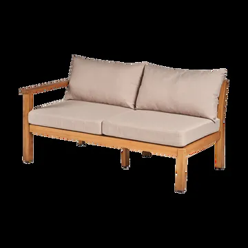 Stockaryd soffmodul 2-sits höger teak/beige - 1898