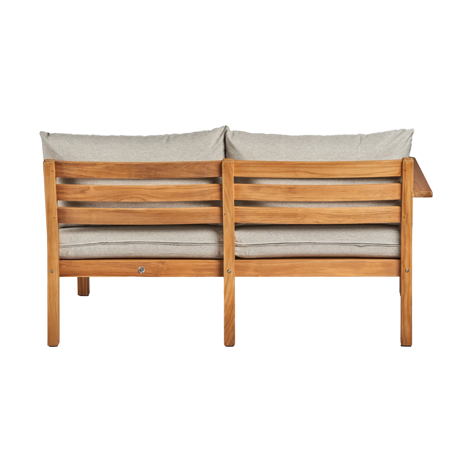 Stockaryd soffmodul 2-sits höger teak/light grey 1898