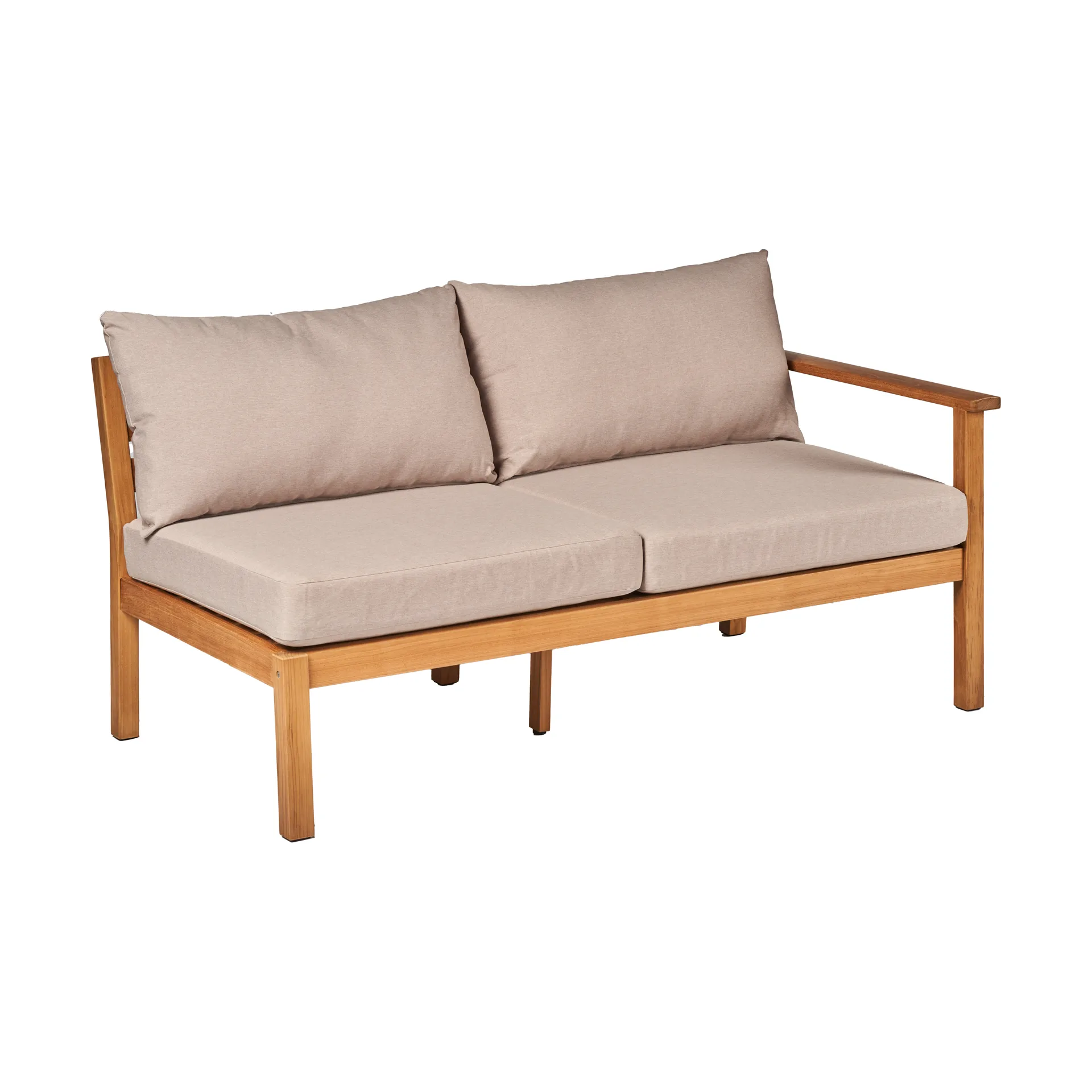 Stockaryd soffmodul 2-sits vänster teak/beige 1898