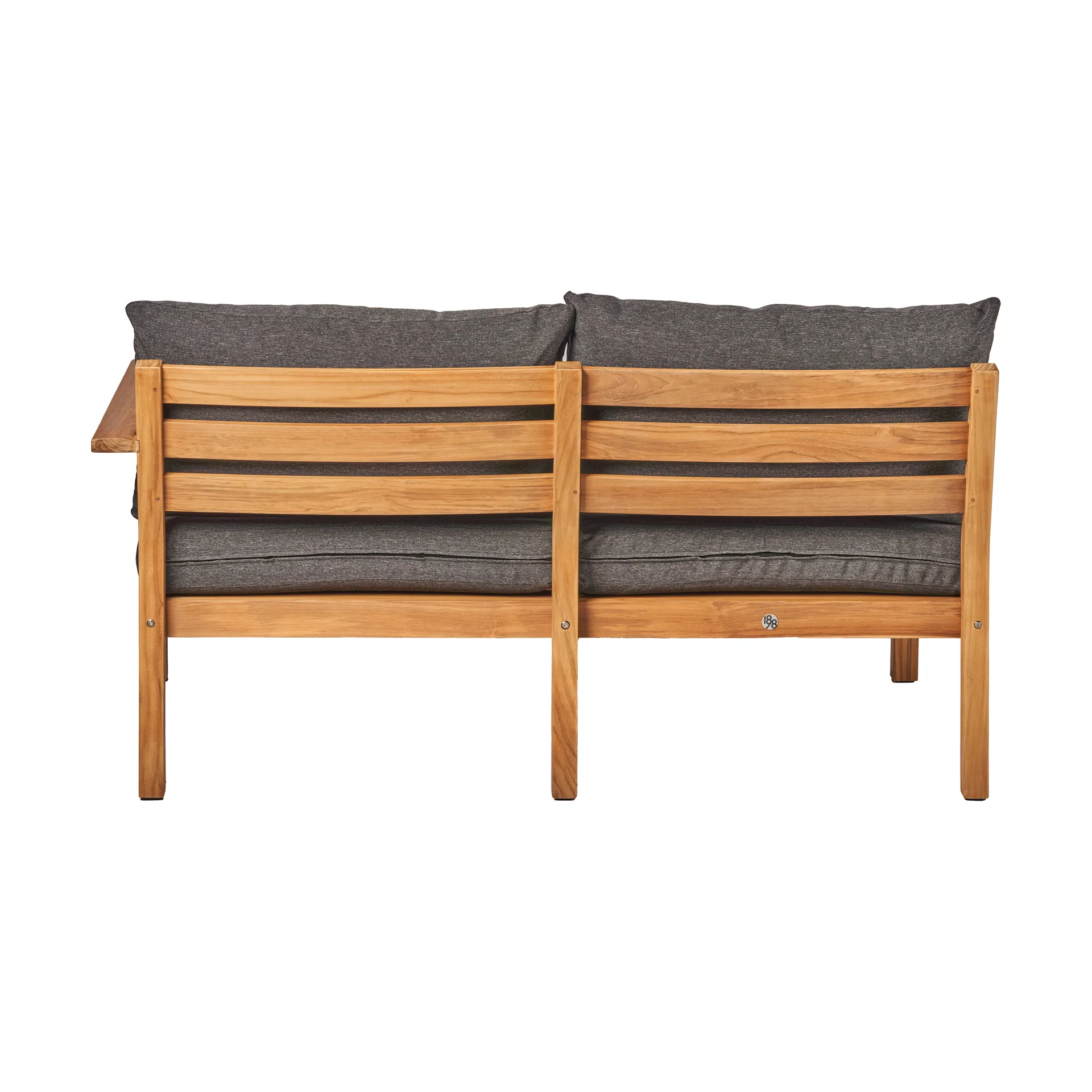 Stockaryd soffmodul 2-sits vänster teak/dark grey 1898