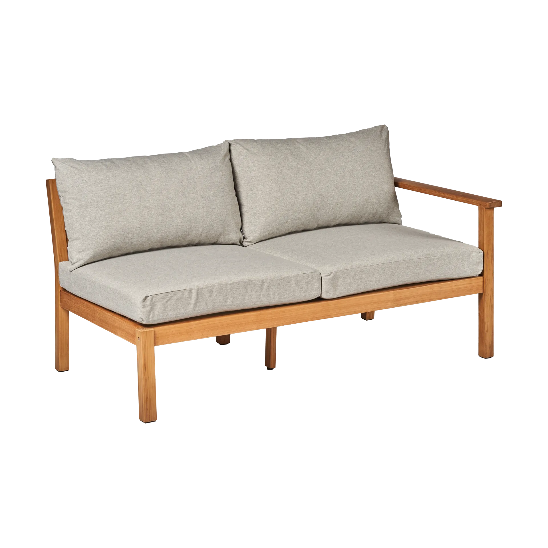 Stockaryd soffmodul 2-sits vänster teak/light grey 1898