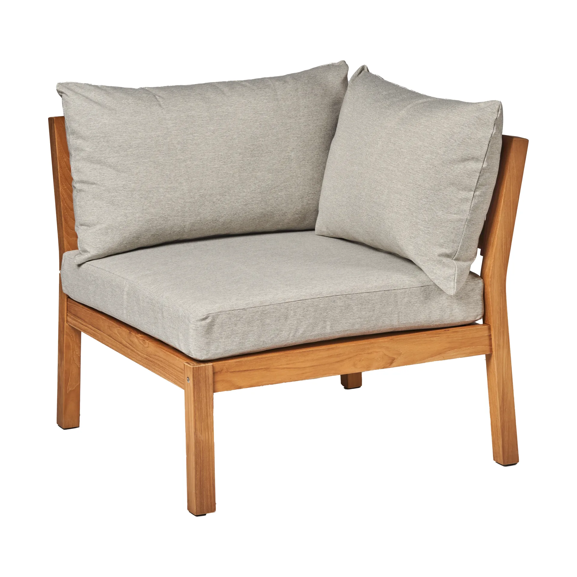 Stockaryd soffmodul hörndel teak/light grey 1898