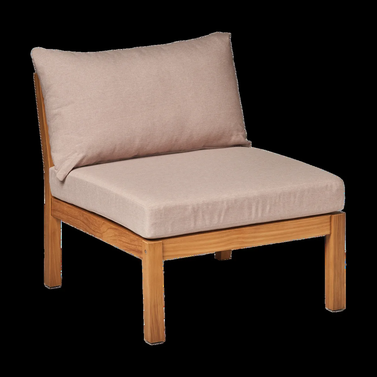 1898 Stockaryd soffmodul mittdel teak/beige