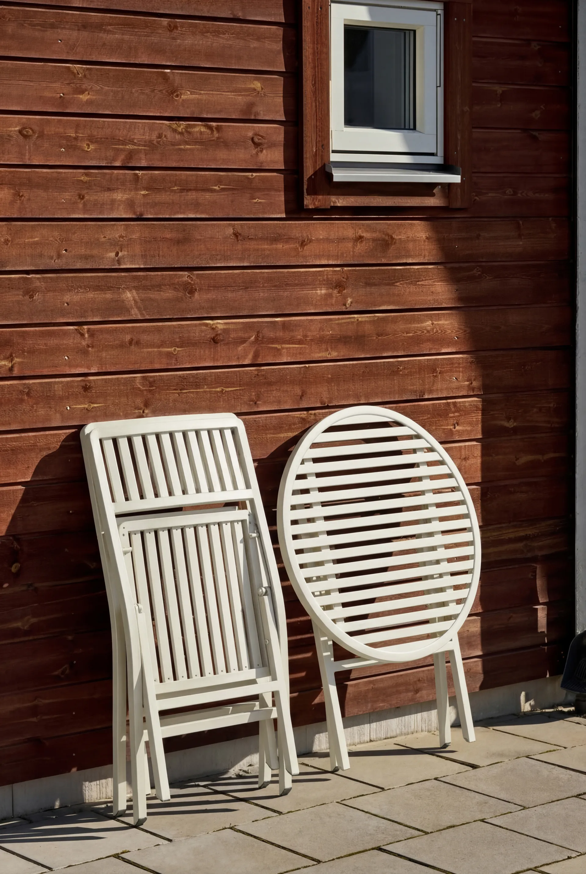 Verona klappstol, Off white 1898