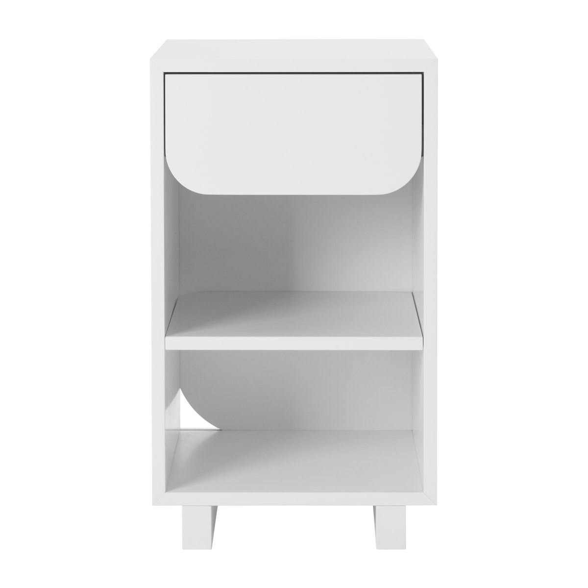 1898 Vidja sängbord Vit | Skandinavisk Design | Sängbord | Vit