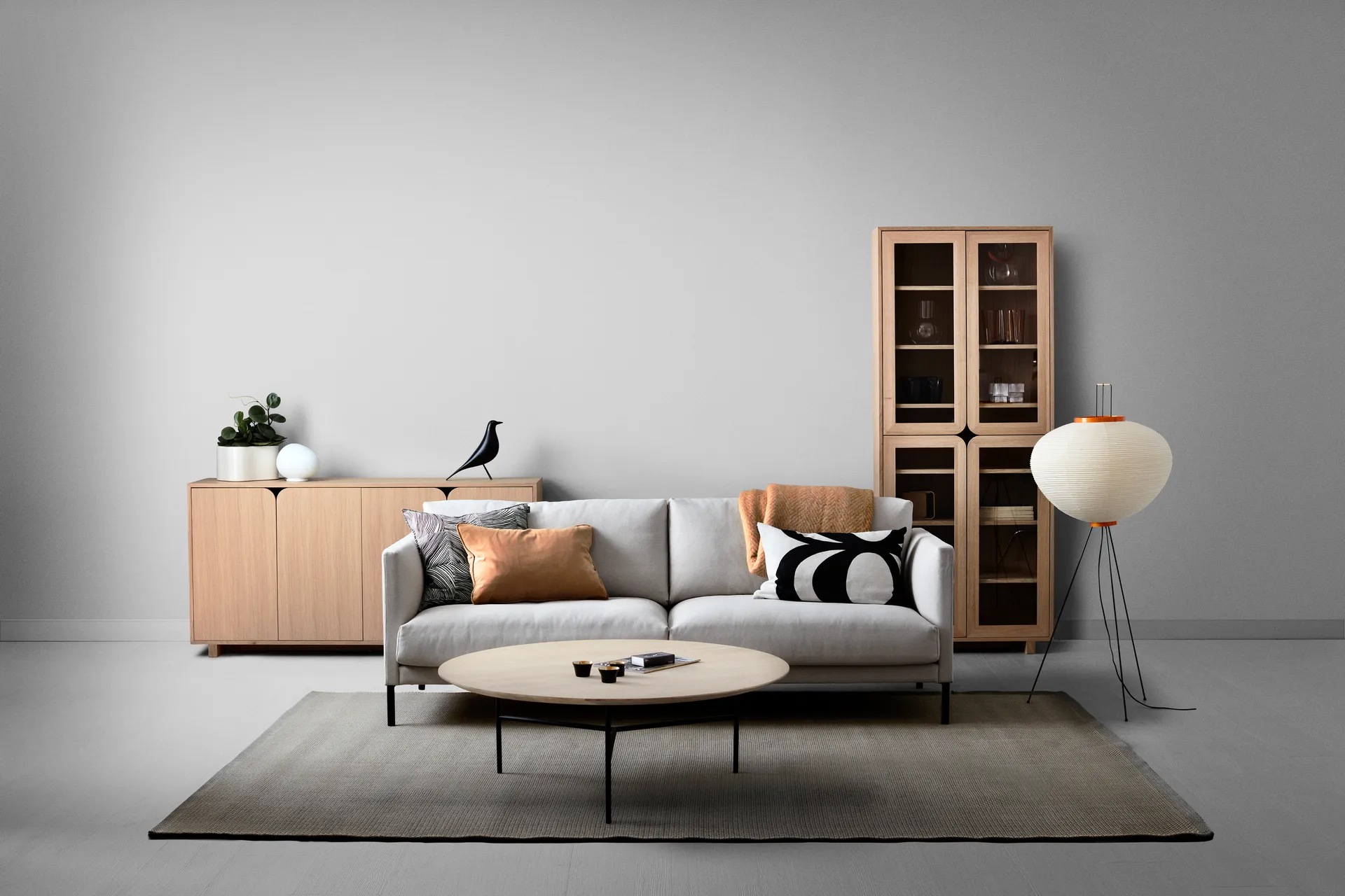 Vidja sideboard, Vitpigmenterad ek 1898