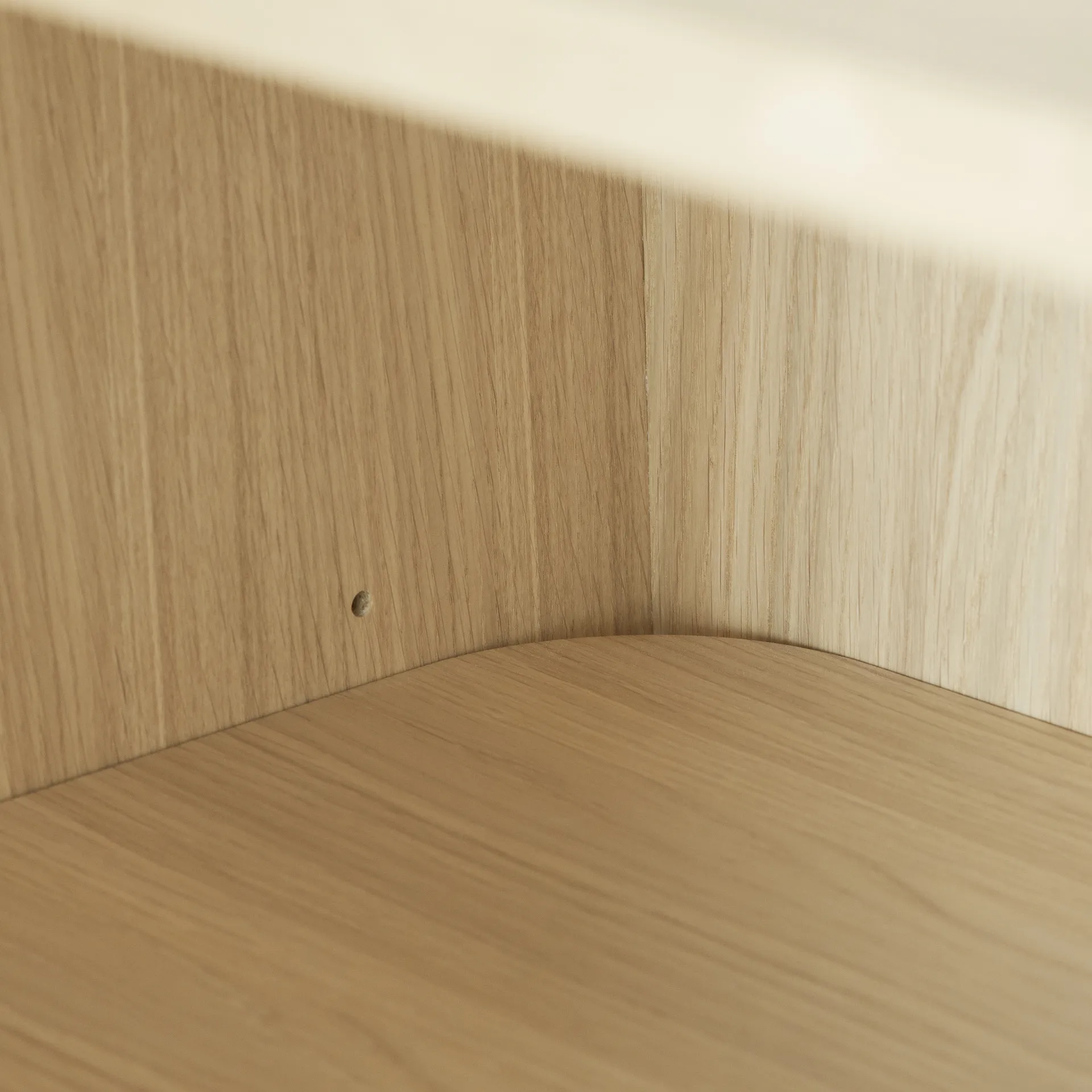 Vidja sideboard, Vitpigmenterad ek 1898