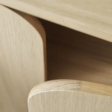 Vidja sideboard - Vitpigmenterad ek - 1898