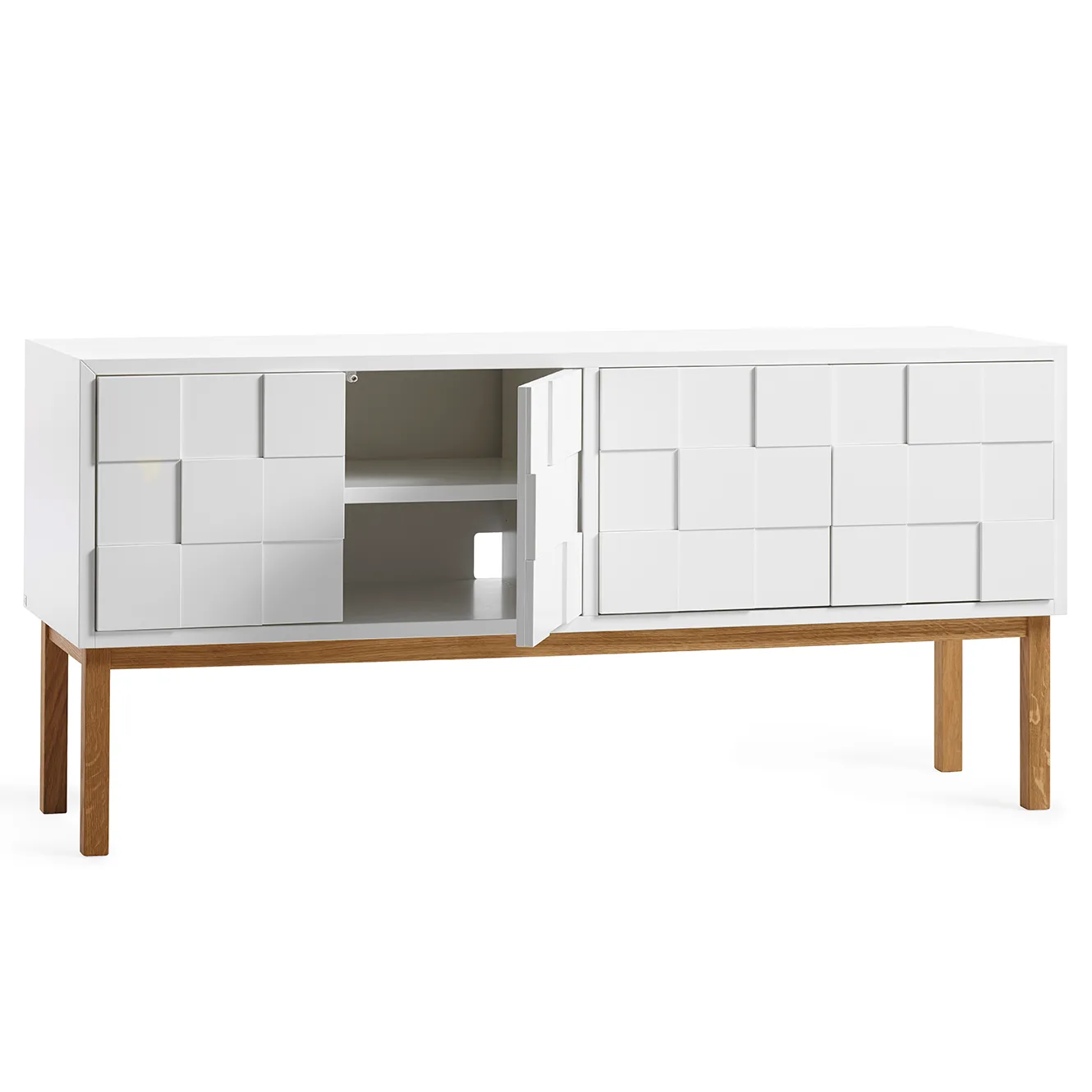 Collect 2010 mediabänk med ben, Ekben A2