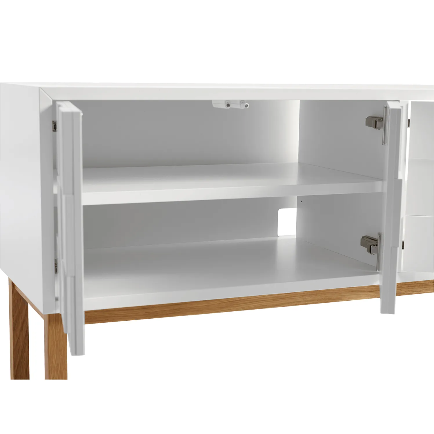 Collect 2010 mediabänk med ben, Ekben A2