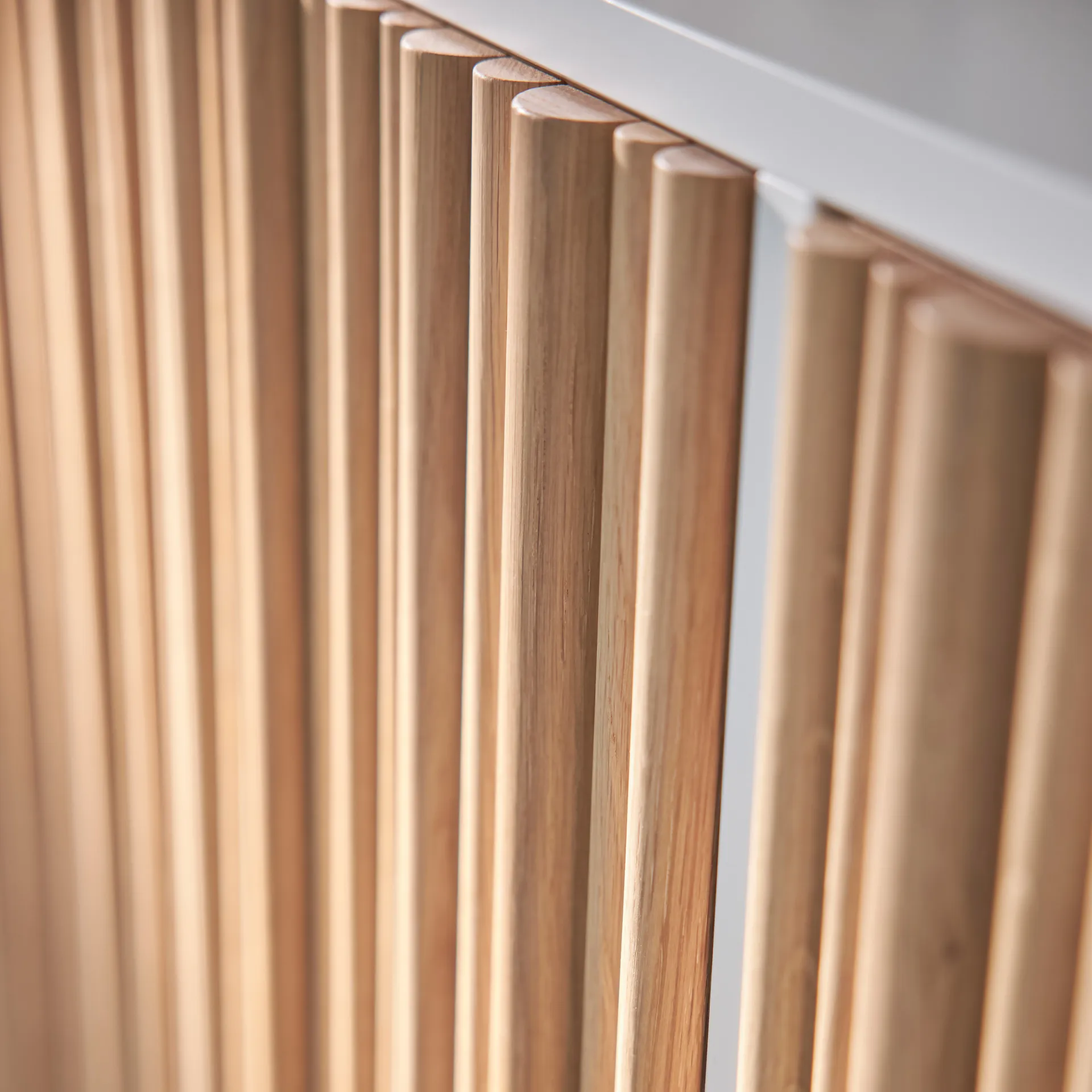 Collect lågt skåp 2013, Vitoljad ek-vit A2