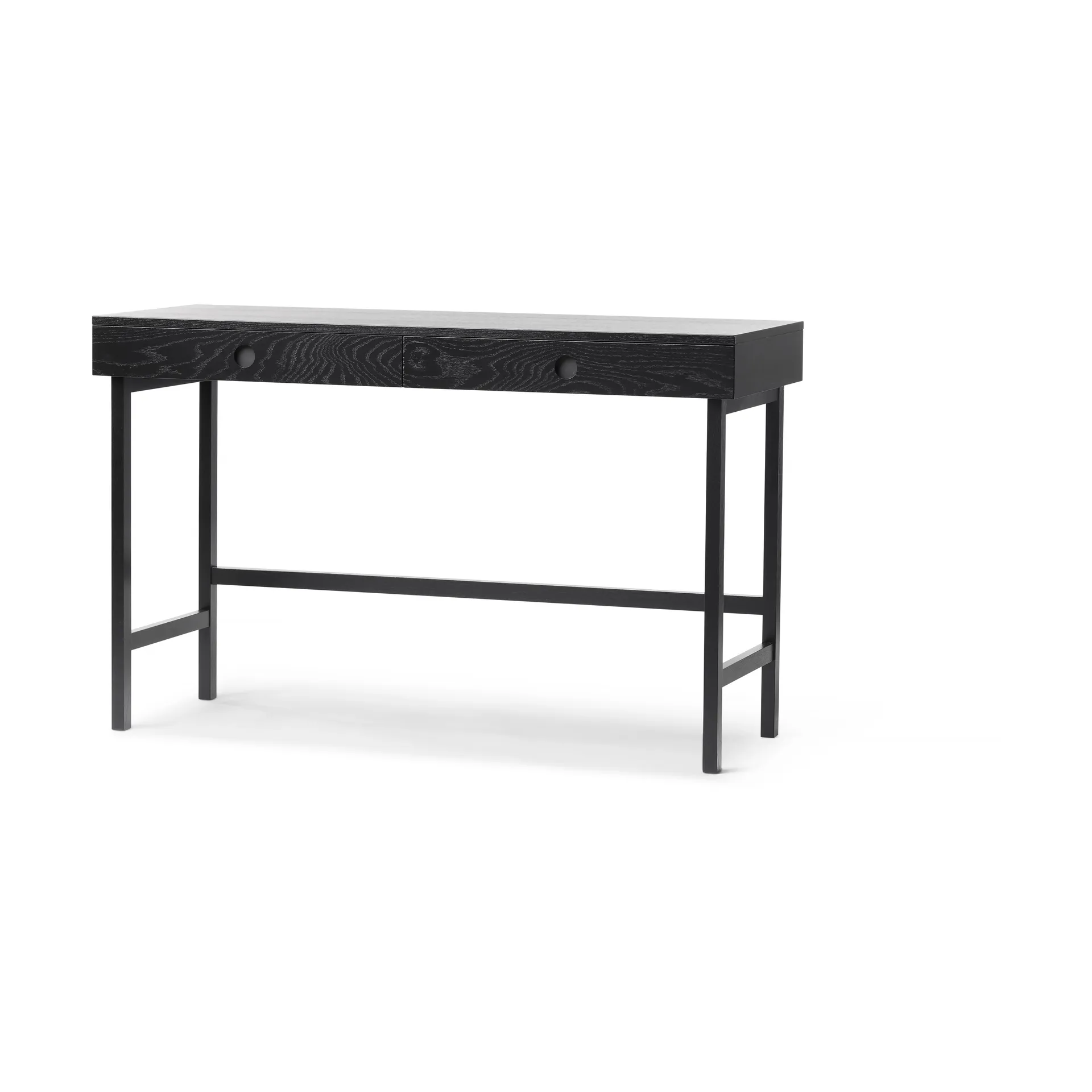 Mind skrivbord, Svartbetsad ek, 118x74x44 cm A2