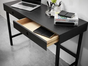 Mind skrivbord - Svartbetsad ek, 118x74x44 cm - A2