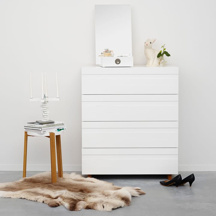 White byrå 4 lådor, Ekben A2
