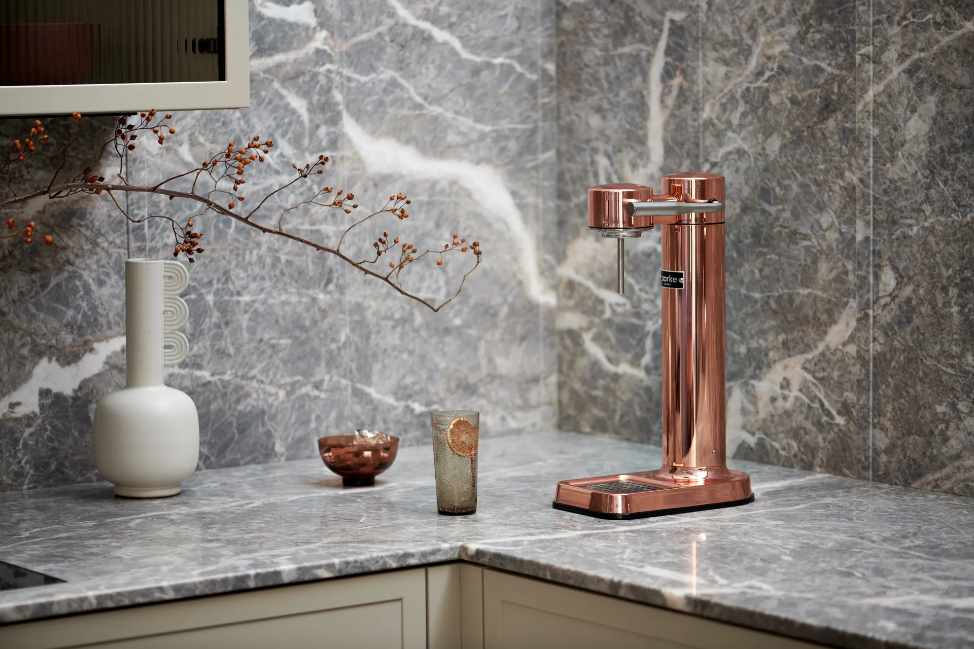 Carbonator 3 kolsyremaskin, Koppar Aarke