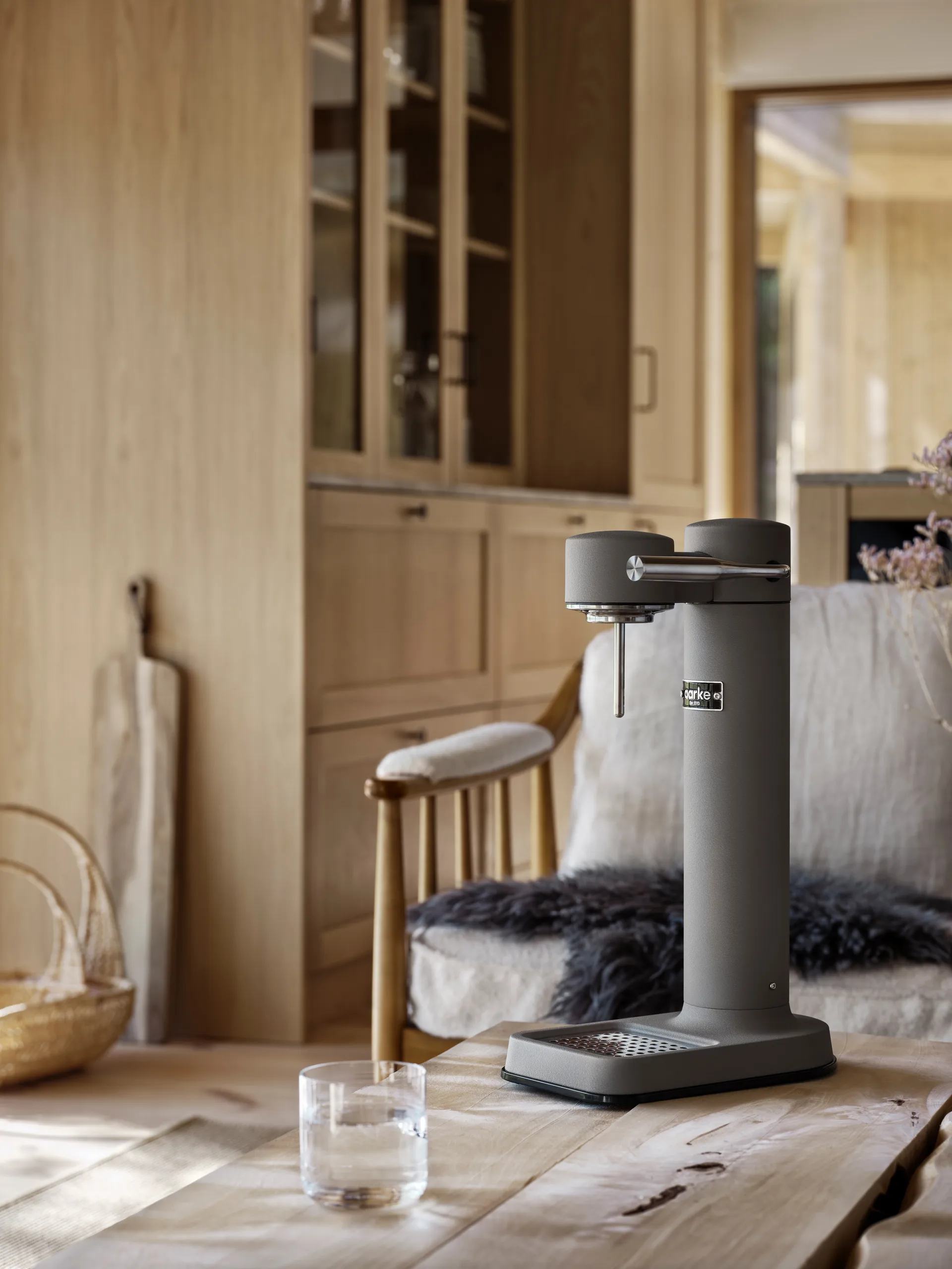 Carbonator 3 kolsyremaskin, Mattgrå Aarke