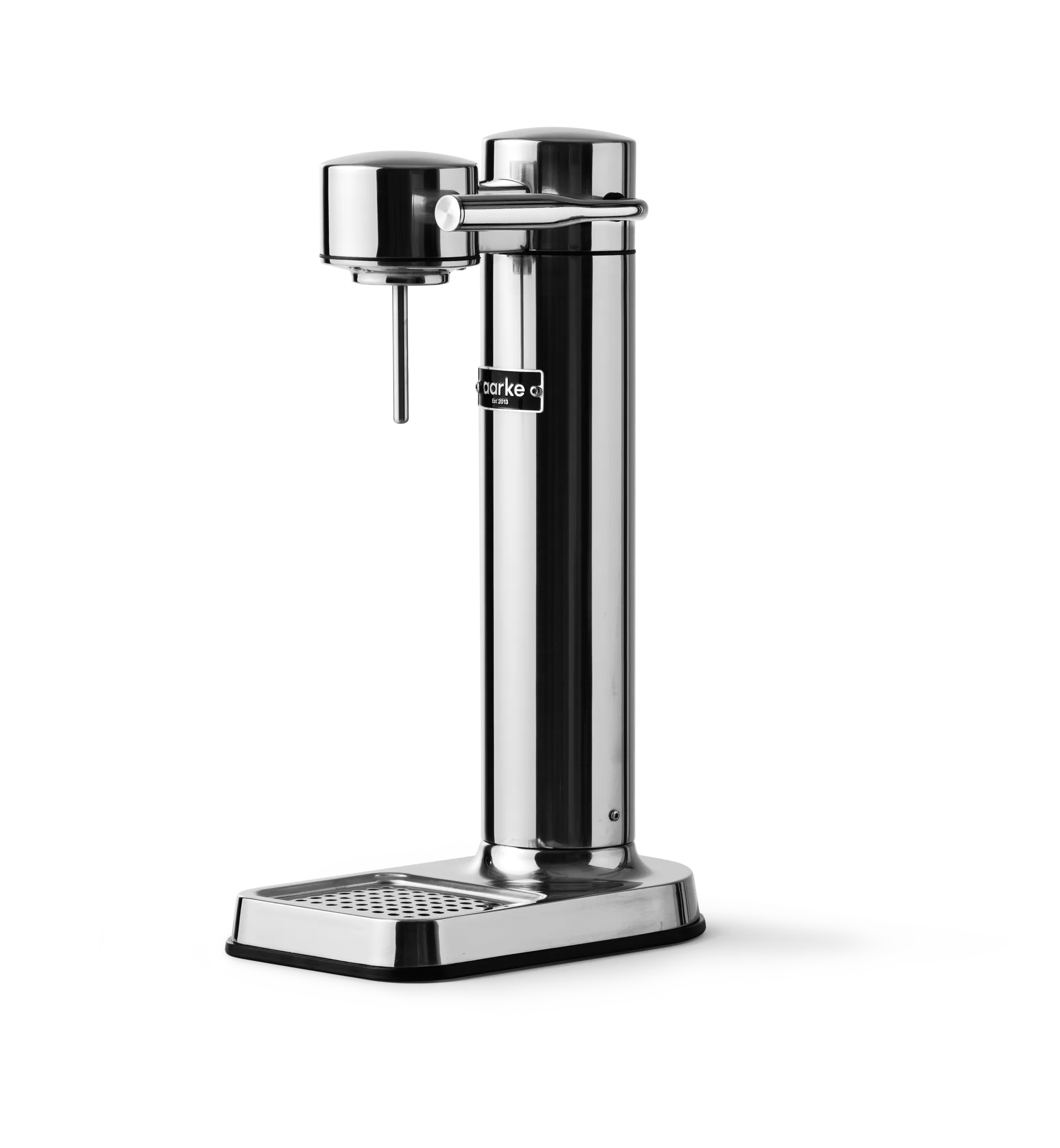 Carbonator 3 kolsyremaskin, Polerat stål Aarke