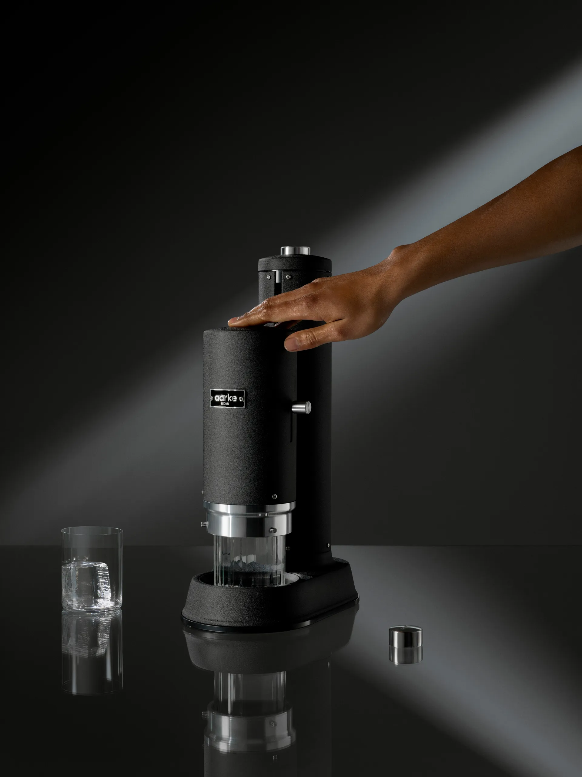 Carbonator Pro kolsyremaskin, Mattsvart Aarke