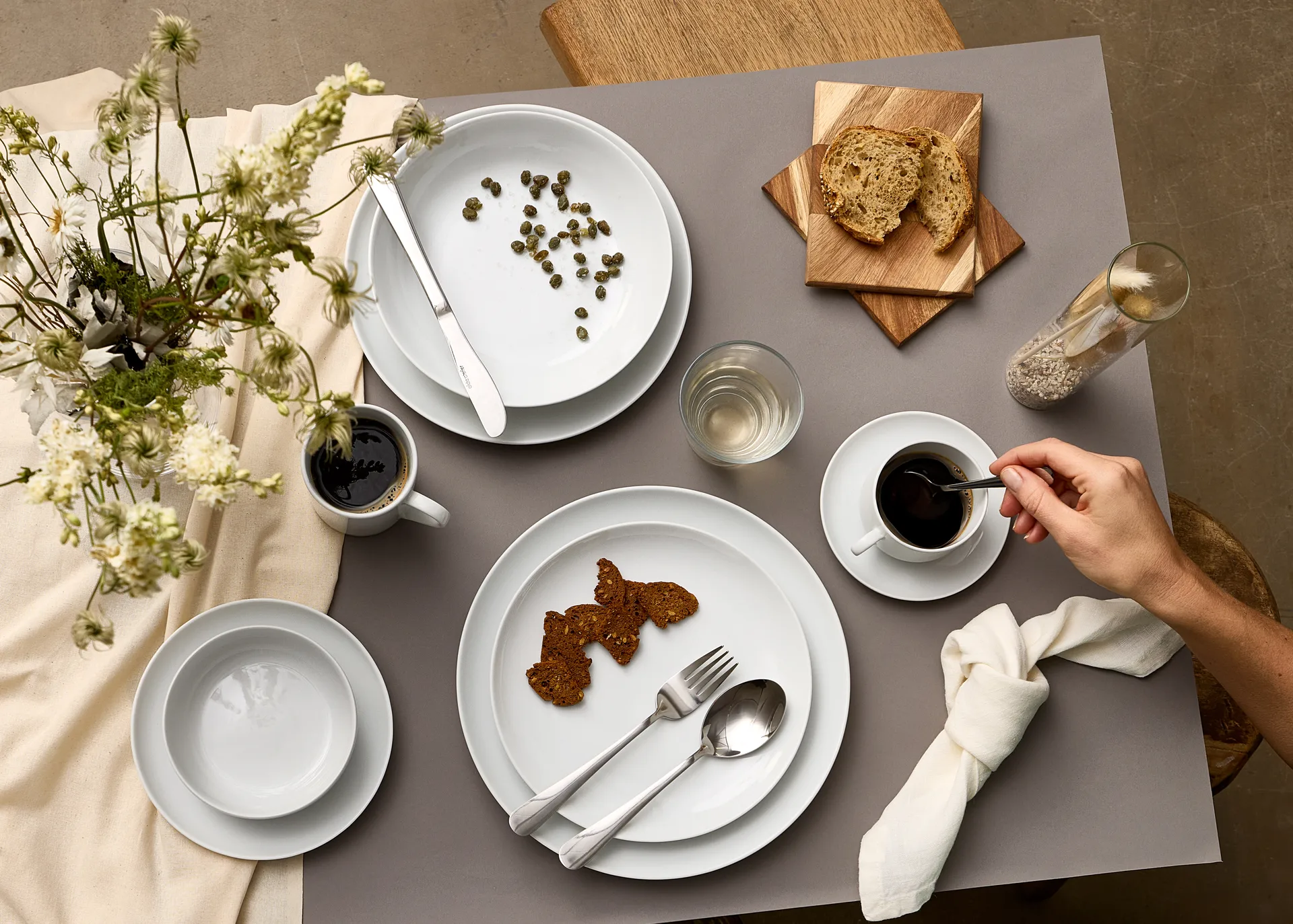 Atelier assiett Ø18 cm 4-pack, Supervit Aida