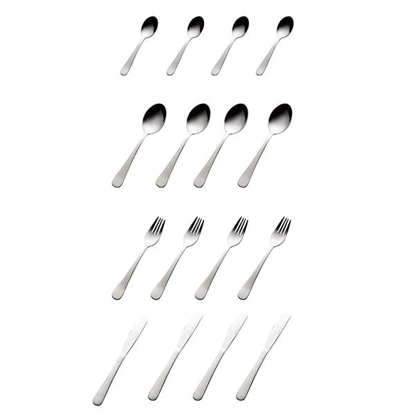 Atelier bestickset, 16 delar rostfritt stål Aida