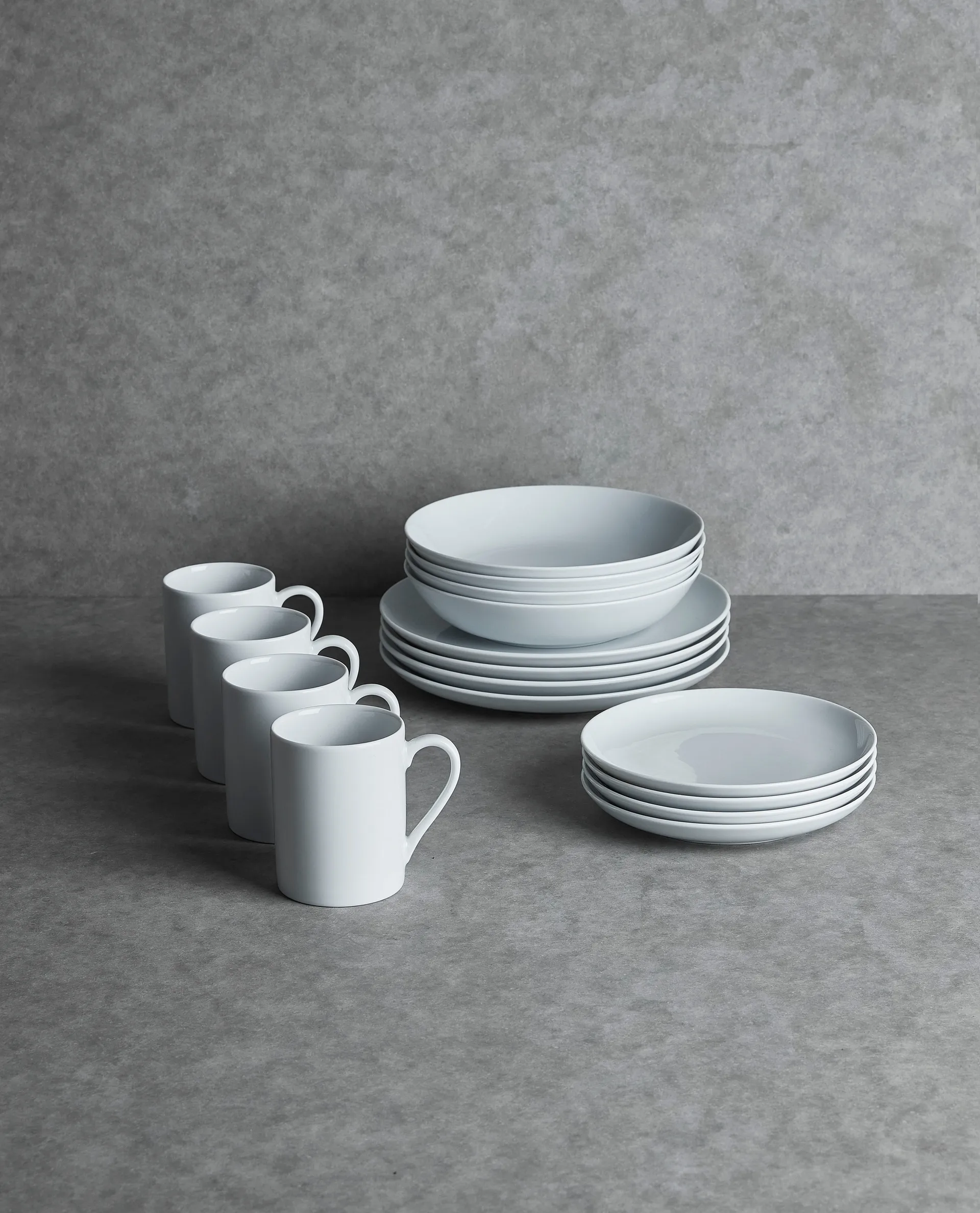 Atelier mattallrik Ø25 cm 4-pack, Supervit Aida