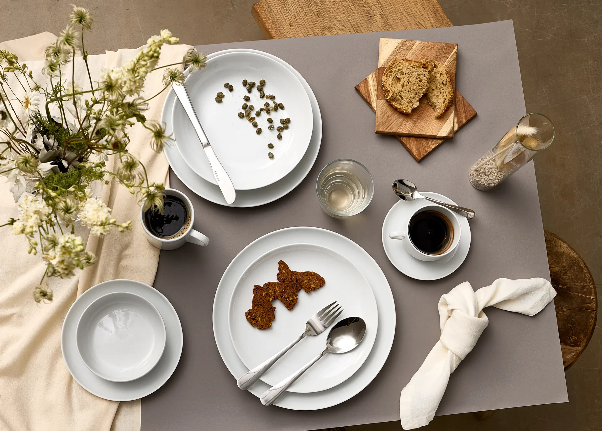 Atelier mattallrik Ø25 cm 4-pack, Supervit Aida