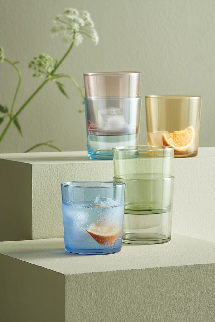 Café dricksglas multi, 6-pack Aida