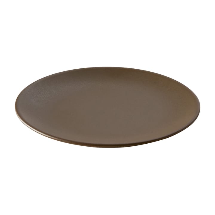 Ceramic Workshop assiett Ø19,5 cm, Chestnut-matte brown Aida