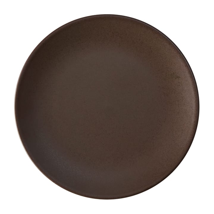 Ceramic Workshop tallrik Ø26 cm - Chestnut-matte brown - Aida