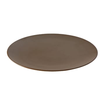 Ceramic Workshop tallrik Ø26 cm - Chestnut-matte brown - Aida
