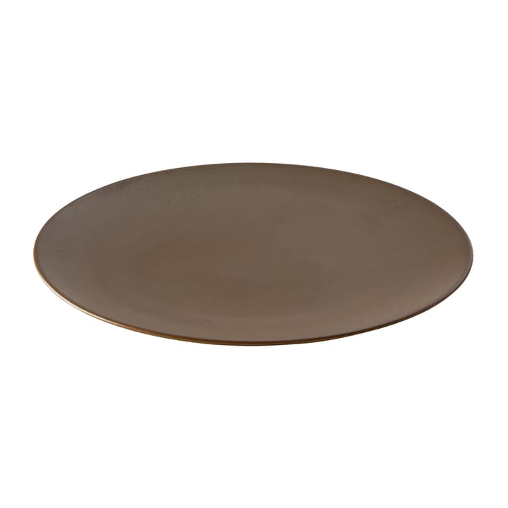 Ceramic Workshop tallrik Ø26 cm, Chestnut-matte brown Aida