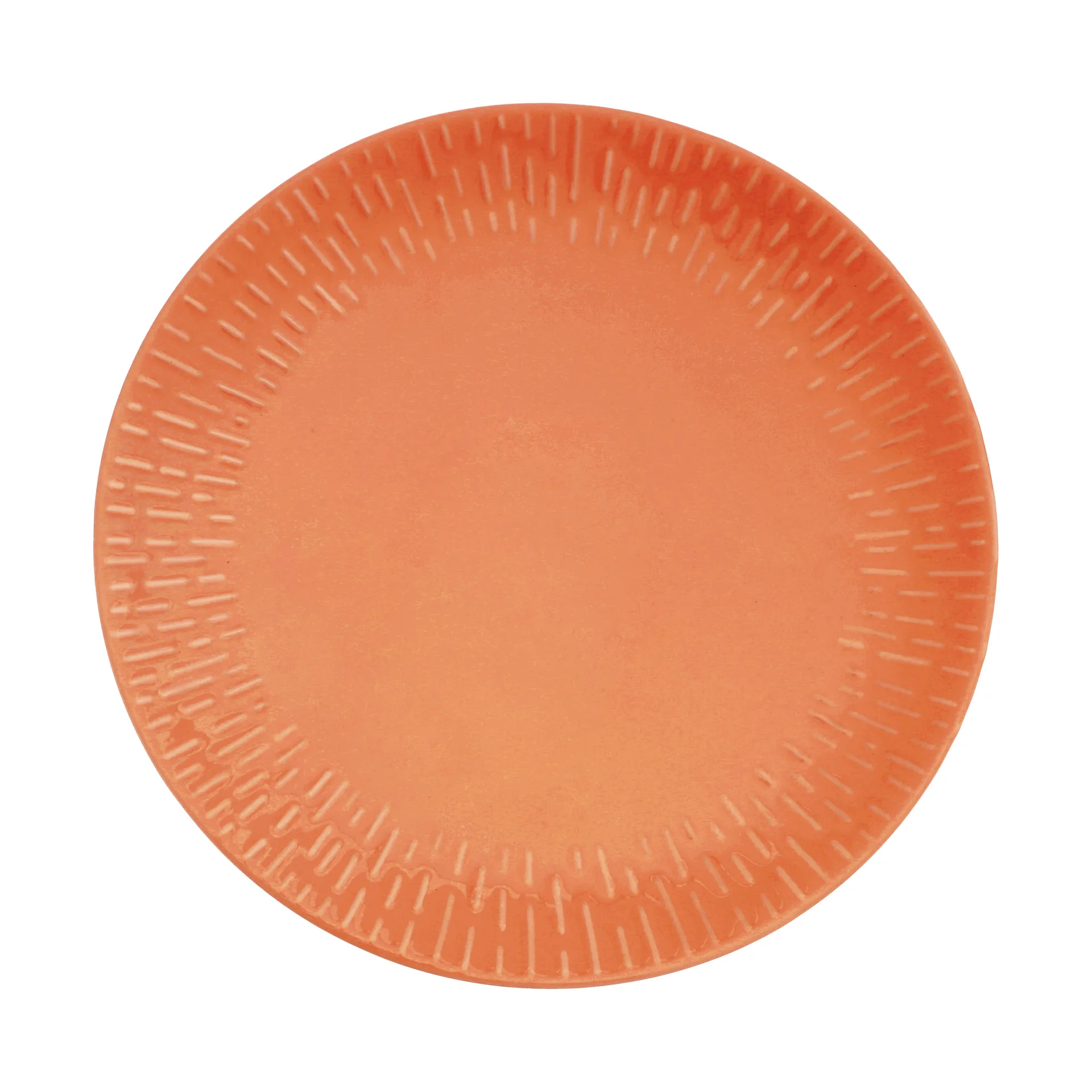 Confetti tallrik, Apricot, Ø27,5 cm Aida
