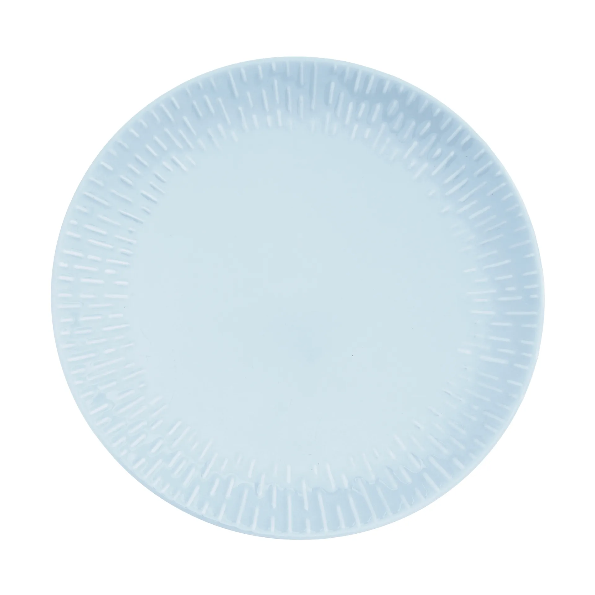 Confetti tallrik, Aqua, Ø27,5 cm Aida