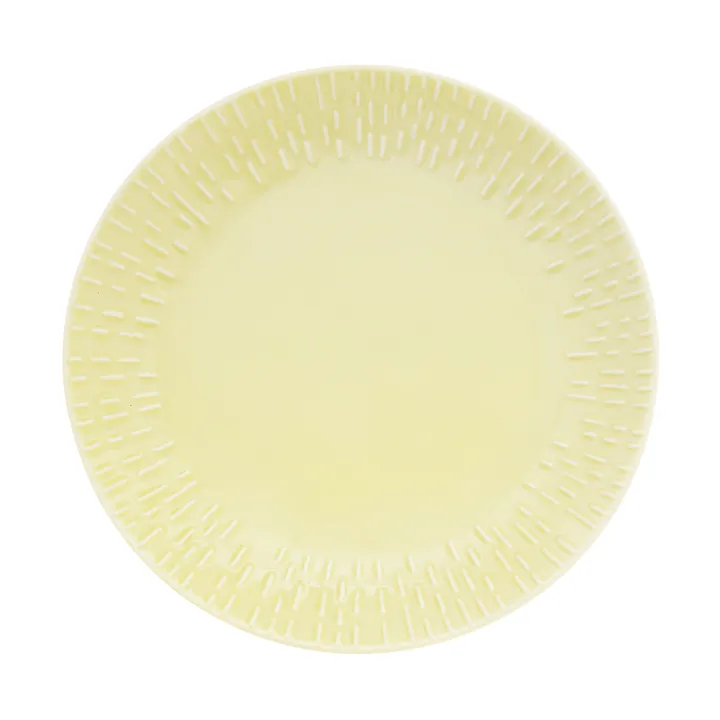 Confetti tallrik - Lemon, Ø21 cm - Aida