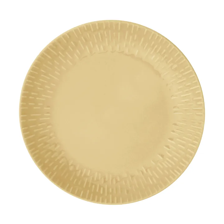 Confetti tallrik - Mustard, Ø24 cm - Aida