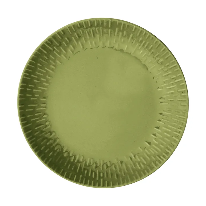 Confetti tallrik - Olive, Ø24 cm - Aida