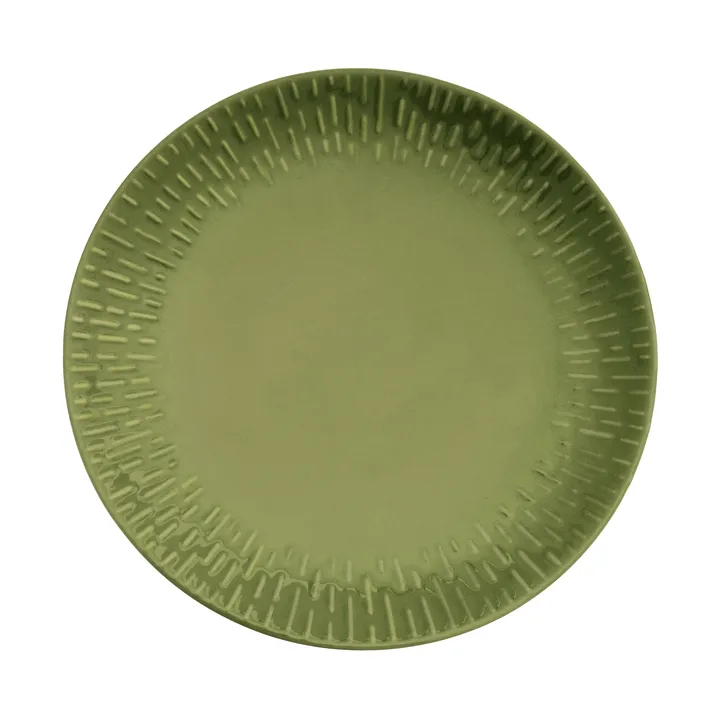 Confetti tallrik - Olive, Ø27,5 cm - Aida
