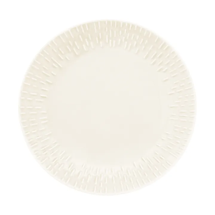 Confetti tallrik - Vanilla, Ø21 cm - Aida