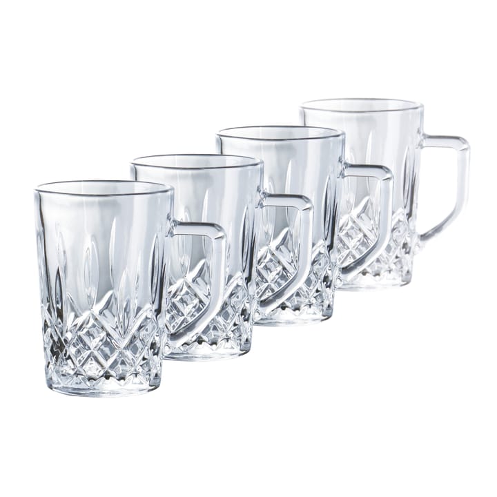 Harvey kaffeglas med handtag 27,5 cl 4-pack - Klar - Aida