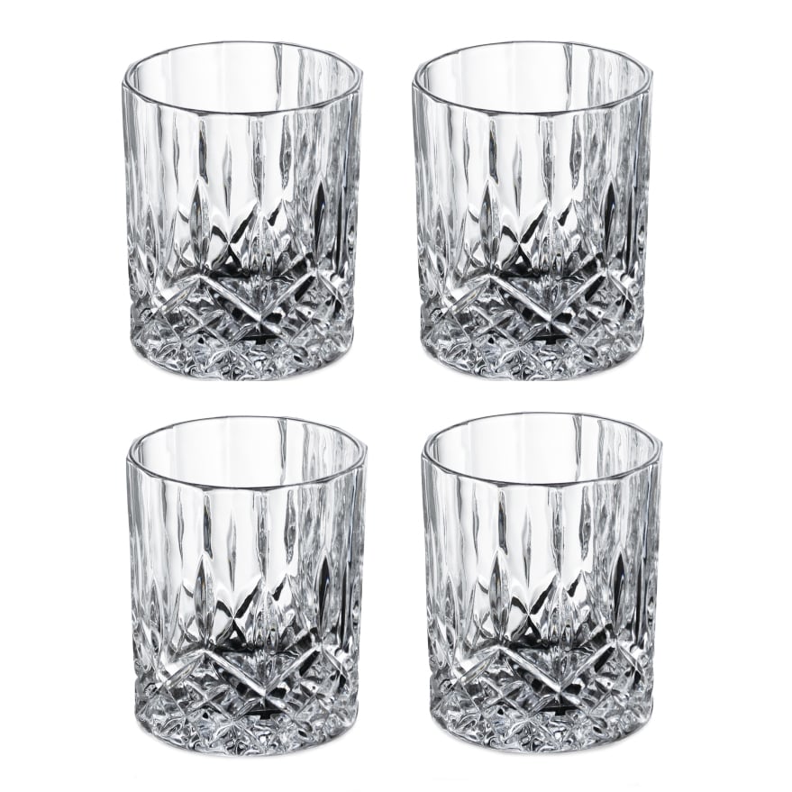 Aida Harvey whiskeyglas 4-pack 31 cl | Skandinavisk Design | Whiskeyglas & Konjaksglas | Transparent