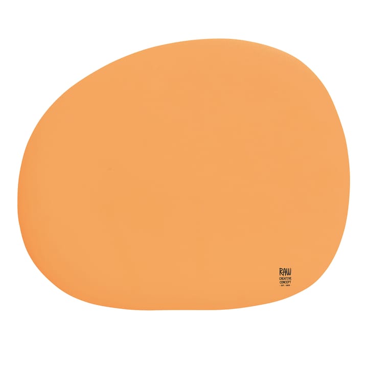 Raw bordstablett 41 x 33,5 cm - Pumkin yellow - Aida