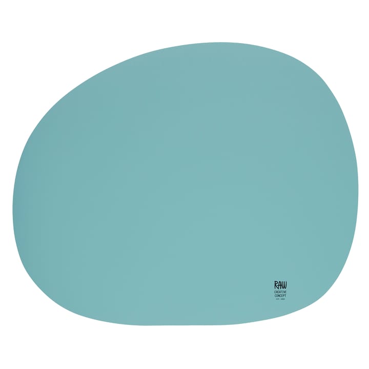 Raw bordstablett 41x33,5 cm - Mint blue - Aida