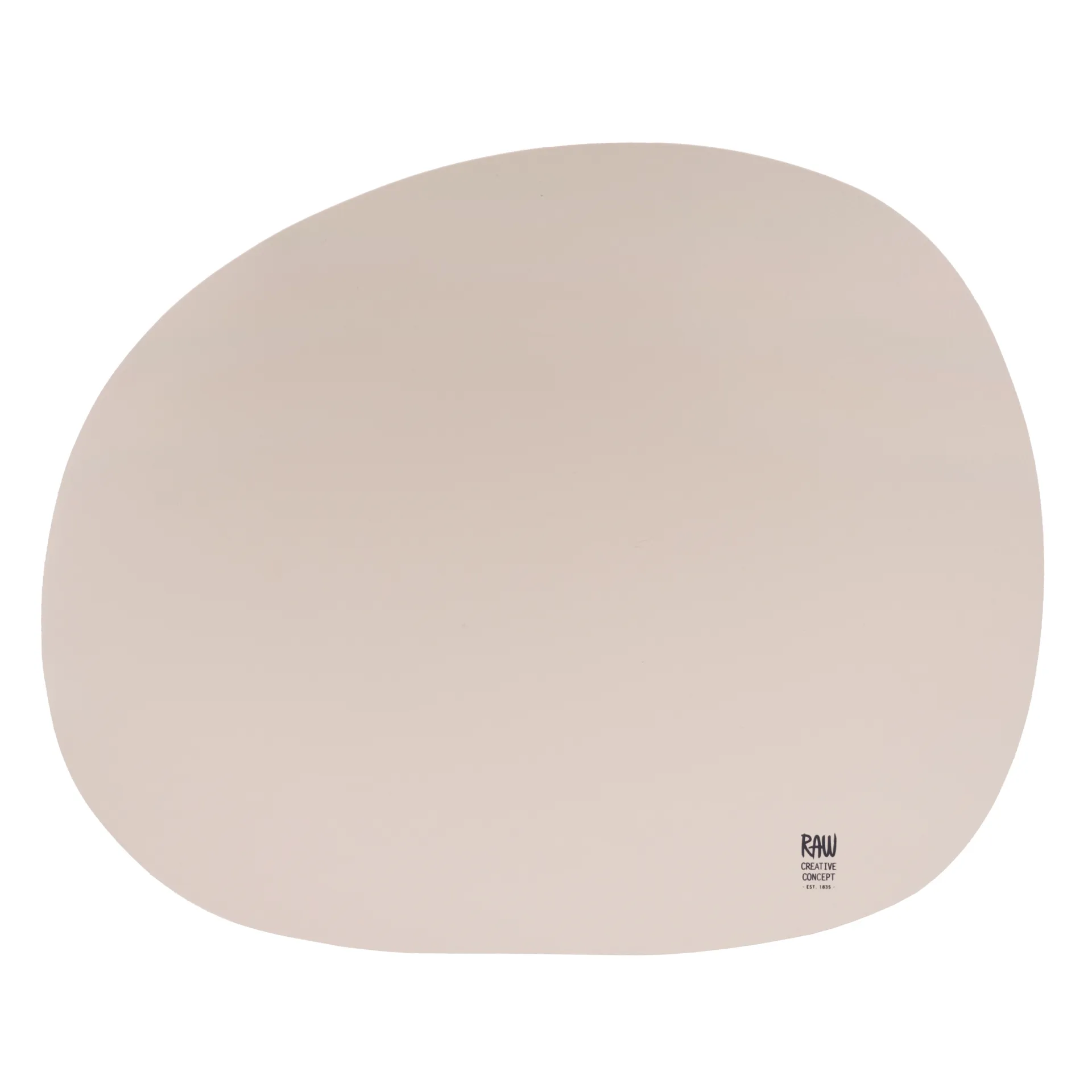 Raw bordstablett 41x33,5 cm, Spring sand Aida